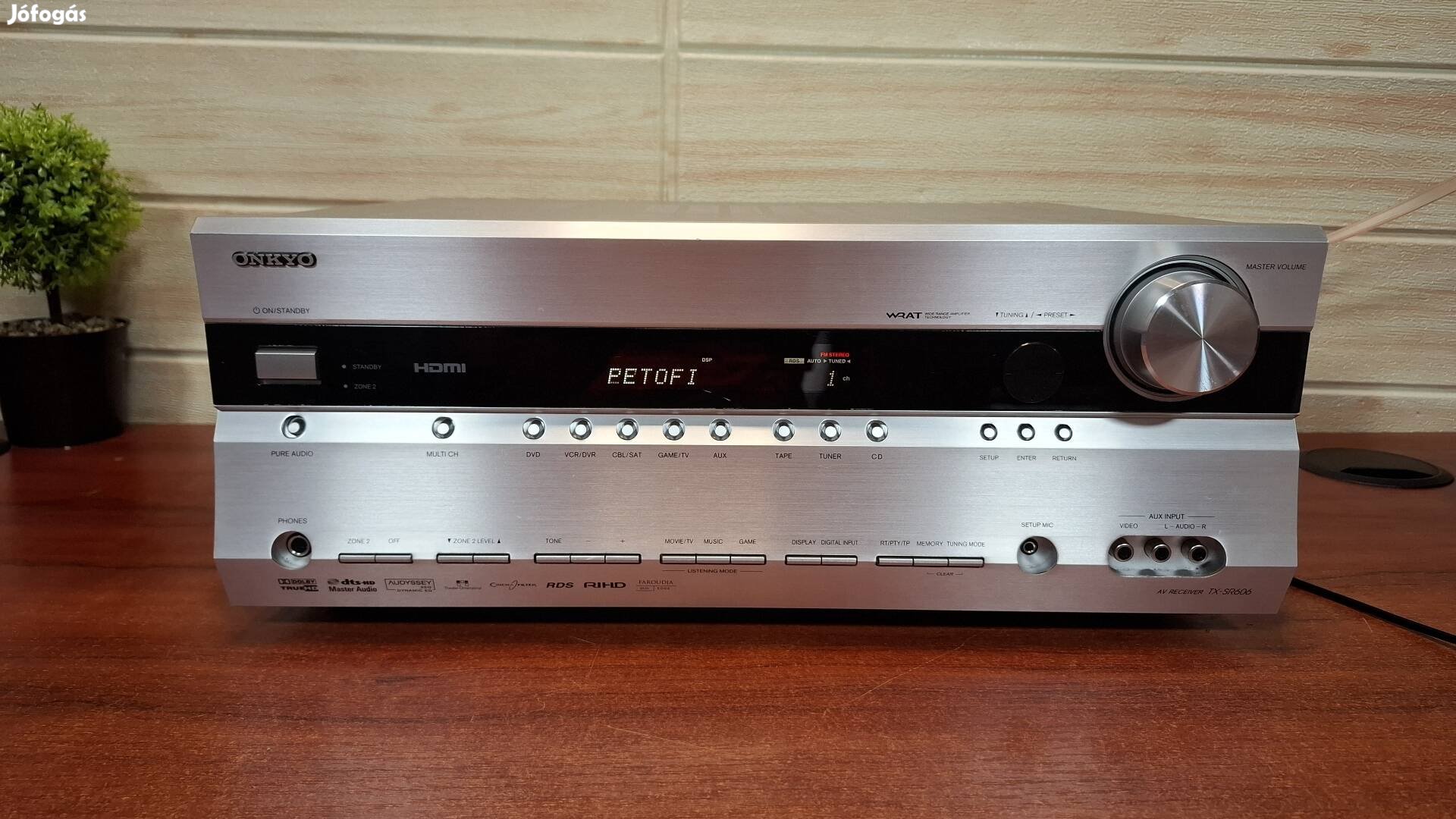 Onkyo TX SR606 [működő hibás] 